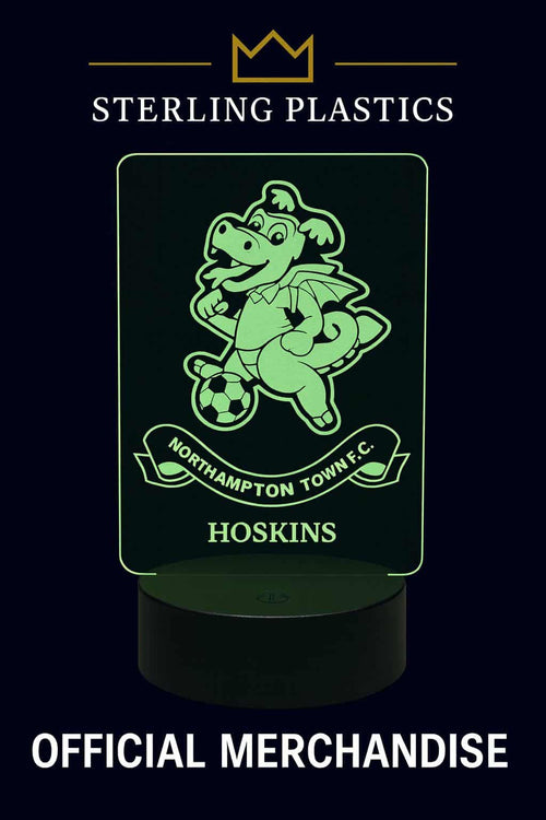 Official Light up Cobblers Mascot Acrylic Stand - PERSONALISED