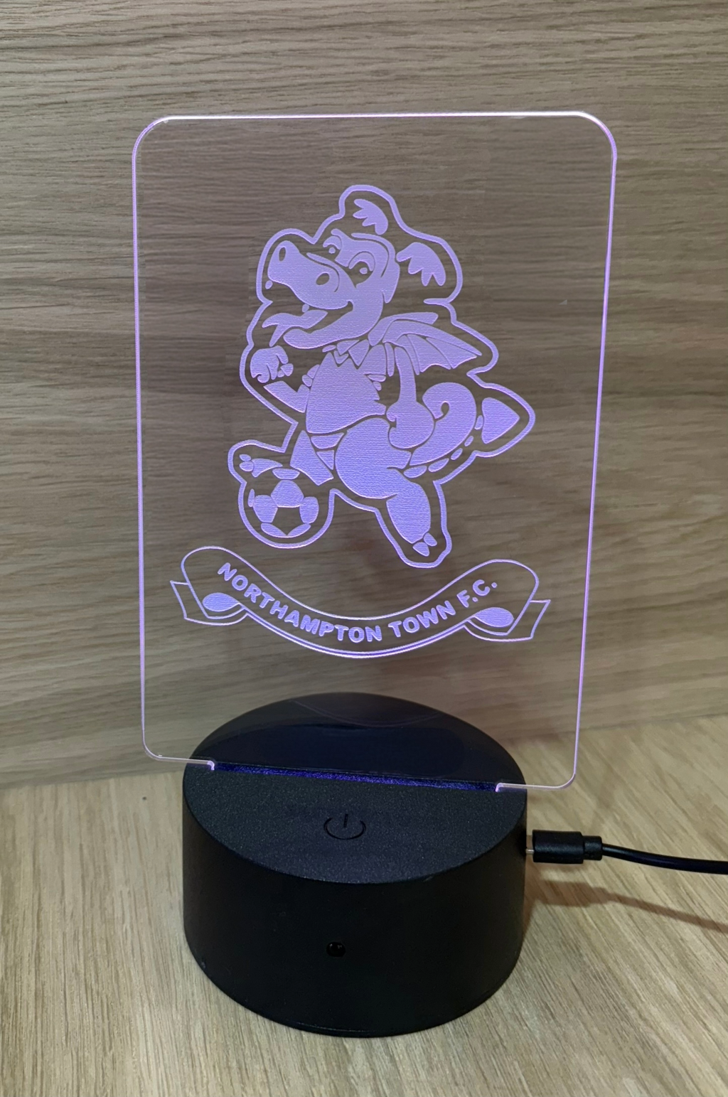 Official Light up Cobblers Mascot Acrylic Stand
