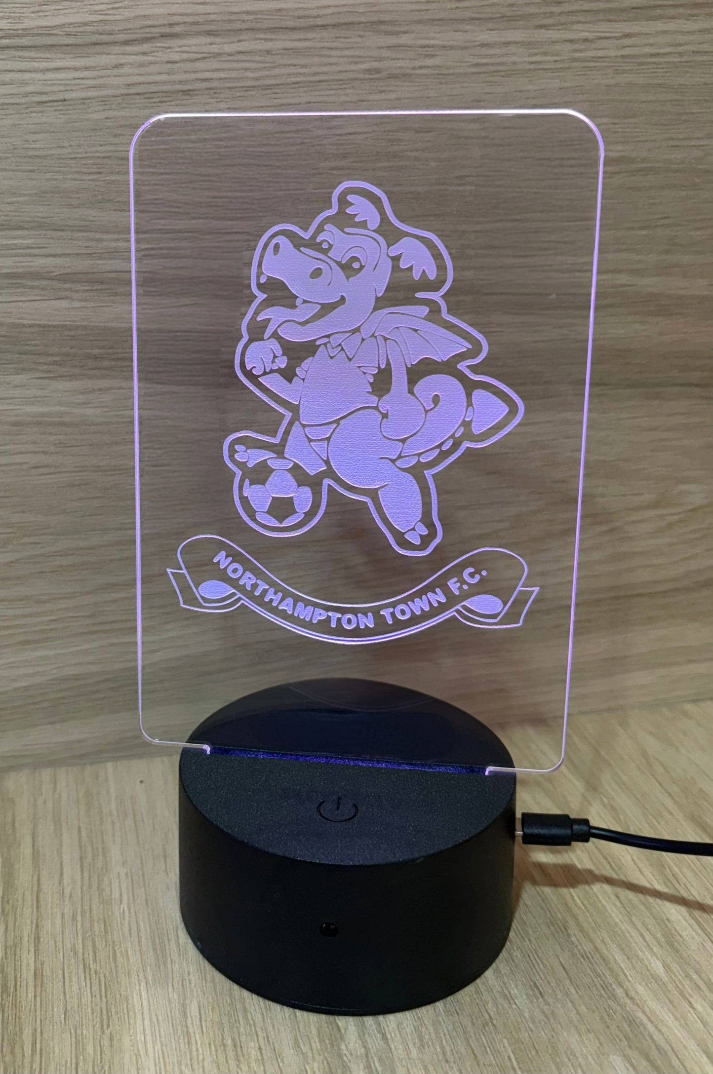 Official Light up Cobblers Mascot Acrylic Stand