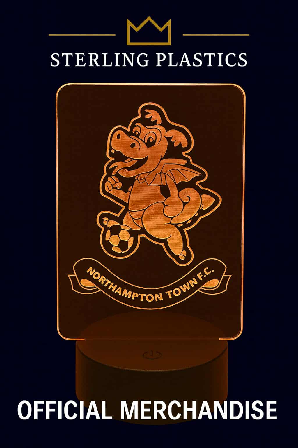 Official Light up Cobblers Mascot Acrylic Stand